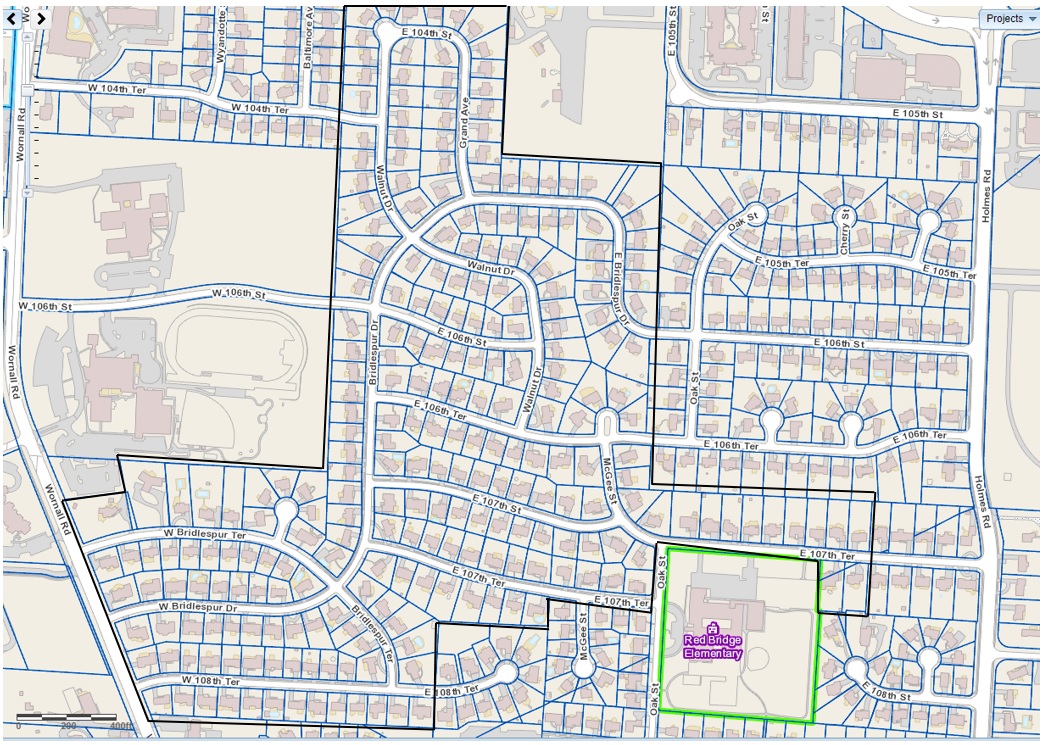 See the Maps section of the site for original Plat Maps and archived maps. 
